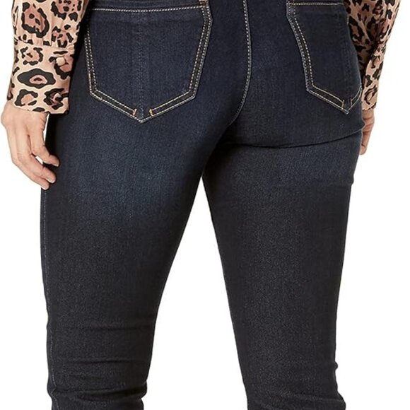 Democracy Ab Solutions Itty Bitty Boot Indigo Denim Jeans - Picture 2 of 7